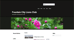 Desktop Screenshot of fountaincity.tnlions.org